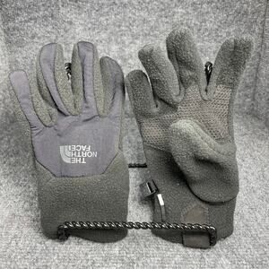 The North Face Youth Denali U/R Powered Gloves Youth Small Black Etip Light